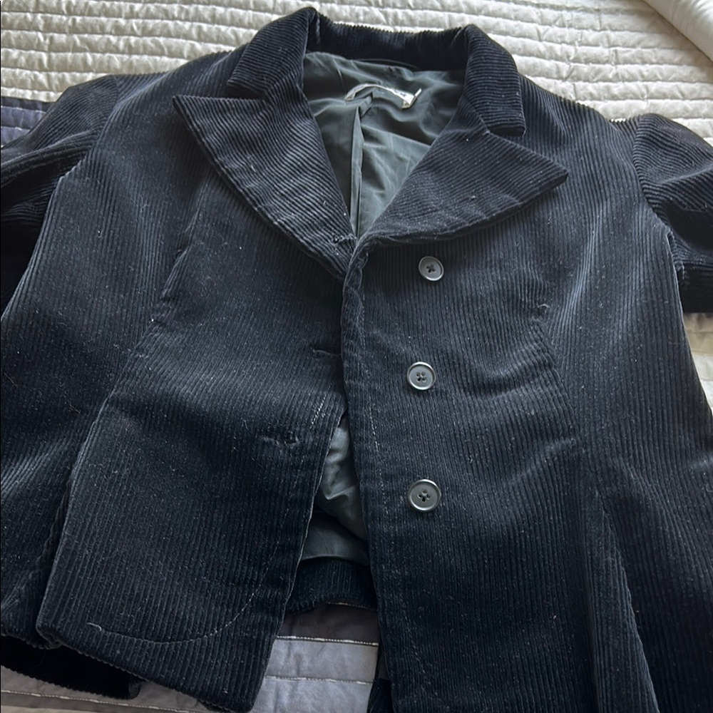 Black Corduroy Jacket from Jill Sander